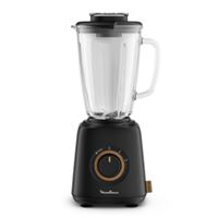 Taurus - Blender Optima Vintage MAX, 1500 W, 21.500 omw/min, glazen karaf 1,8 l, messen van roestvrij staal, gemalen ijsfunctie, 2 snelheden en turbo, veiligheidssysteem, vintage design, crème