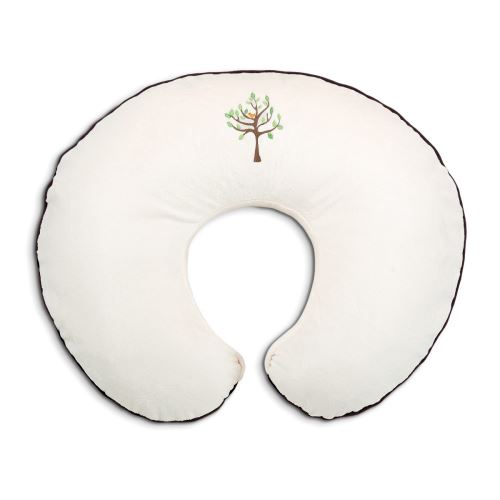 Coussin d'allaitement Chicco Boppy Velours Coton Life Tree Blanc