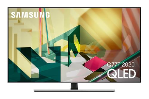 TV Samsung Qe75Q77T QLED 4K UHD Smart TV 75’’Noir 2020
