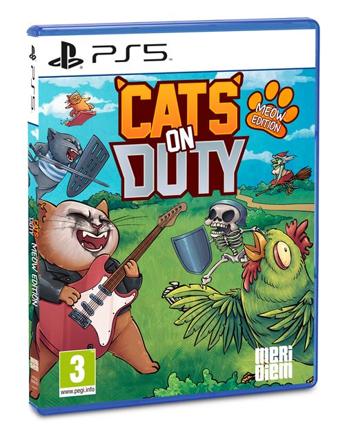 Cats On Duty Meow Edition PS5