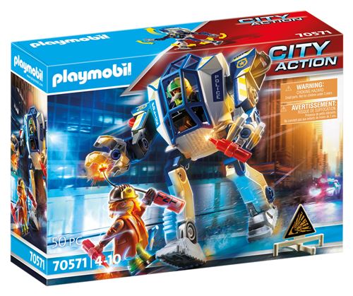 Playmobil City Action 70571 Robot de police