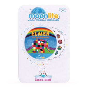 Pack histoire Moonlite Elmer et l'arc en ciel