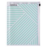 Agenda scolaire Mark's Geometric 2022 2023 A5 Menthe