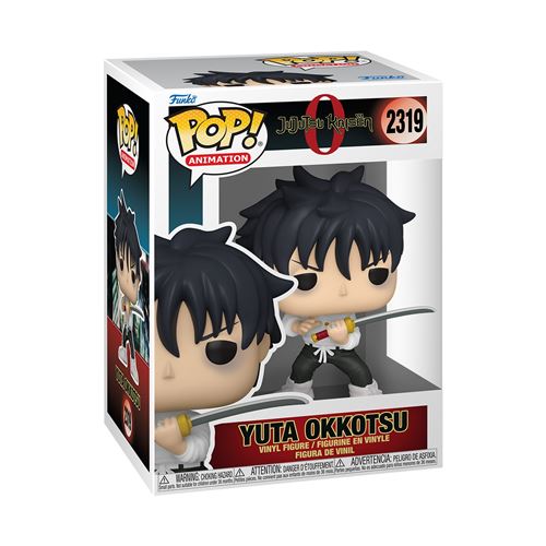 Figurine Funko Pop Animation Jujutsu Kaisen Yuta Okkotsu - vue 1