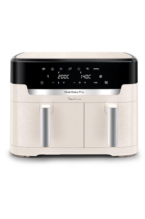 Friteuse sans huile Moulinex Easy Fry Dual XXL Collection Ivoire EZ942AF0 État correct -  reconditionné disponible sur Fnac