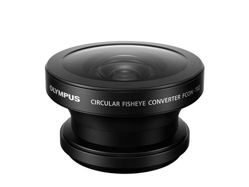 Objectif à Focale fixe Fish Eye Olympus FCON-T02 pour TG-6 TG-7 Noir