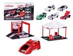 Pack 5 Véhicules Majorette Porsche Racing Tent