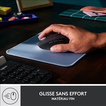 Tapis de souris Logitech Studio Series Bleu Gris