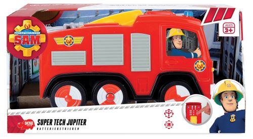 Sam le pompier Super Tech Jupiter Camion de pompier - S-D-203096001038 -  Stesha