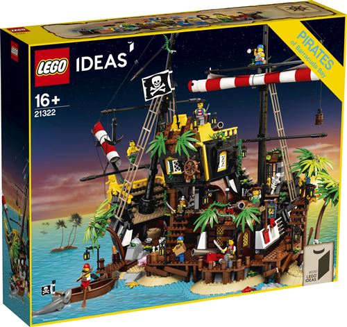 LEGO® Ideas 21322 Les pirates de la baie de Barracuda