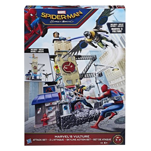 Hasbro - Figurine SpiderMan Homecoming 15 cm : le Vautour - Playmobil - Rue  du Commerce
