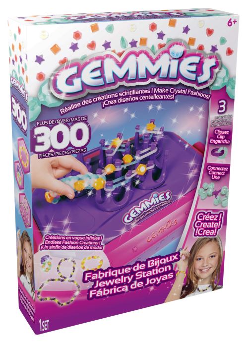 Kit créatif Fabrique de bijoux Gemmies Asmokids