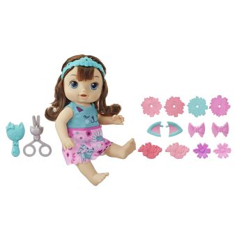 Poupée Baby Alive Coiffure Magique Cheveux bruns