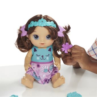 Poupée Baby Alive Coiffure Magique Cheveux bruns