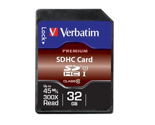 Verbatim - carte mémoire flash - 32 Go - SDHC