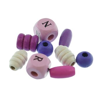 Kit créatif Fnac Kids Perles Alphabet Violet