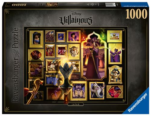 Puzzle 1000 pièces Ravensburger Collection Disney Villainous Jafar