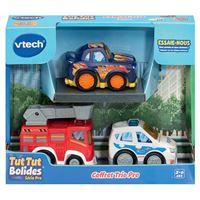 VTech Tut Tut Bolides Super Circuit Train – Circuit éducatif Avec Adam Le Train Marchand, 6 Zones Magiques, Dès 1 An