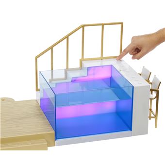 Poupée Rainbow High Color Change piscine et club de plage