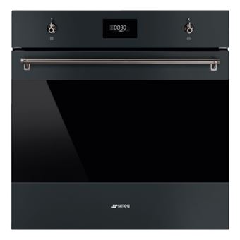Four Classica, Chaleur tournante pyrolyse, 10 fonctions de cuisson traditionnelle, Nettoyage Pyrolyse, prechauffage rapide, Nouvelle cavite GALILEO cavite emaillee, Afficheur: LCD Manettes, Porte Froide 4 vitres, eclairage Halogene, Classe A+