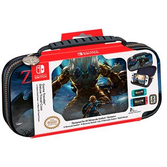 Pochette de transport officielle Nacon Zelda pour Nintendo Switch + Boîtes de rangement