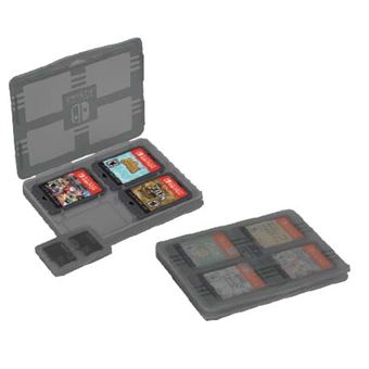 Étui de Rangement de Jeux pour Nintendo Switch,Support de Cartes de  Jeu,Boîte de Rigide avec 16 emplacements pour Cartes de Jeu(B)