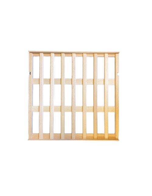 Clayette en bois de hêtre avec présentation tête-bêche des bouteilles La Sommelière CLAPOGEE1 Beige