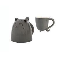 Tasse En Céramique 450ml Avec Animal 3D - Panda Mignon - Pour Café Ou Thé - Cadeau Original Et Décoratif