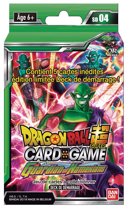 DRAGON BALL SUPER CARD GAMES-STARTER 04 / FR-PCE FR CARD