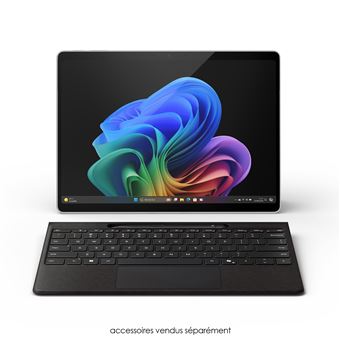 PC Hybride 2 en 1 Microsoft Surface Pro 13" Ecran tactile Qualcomm® C12 16 Go RAM 1 To SSD Platine