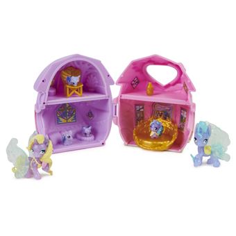 Playset figurines Hatchimals Maison 4 Famille Surprise Saison 2 Modèle aléatoire