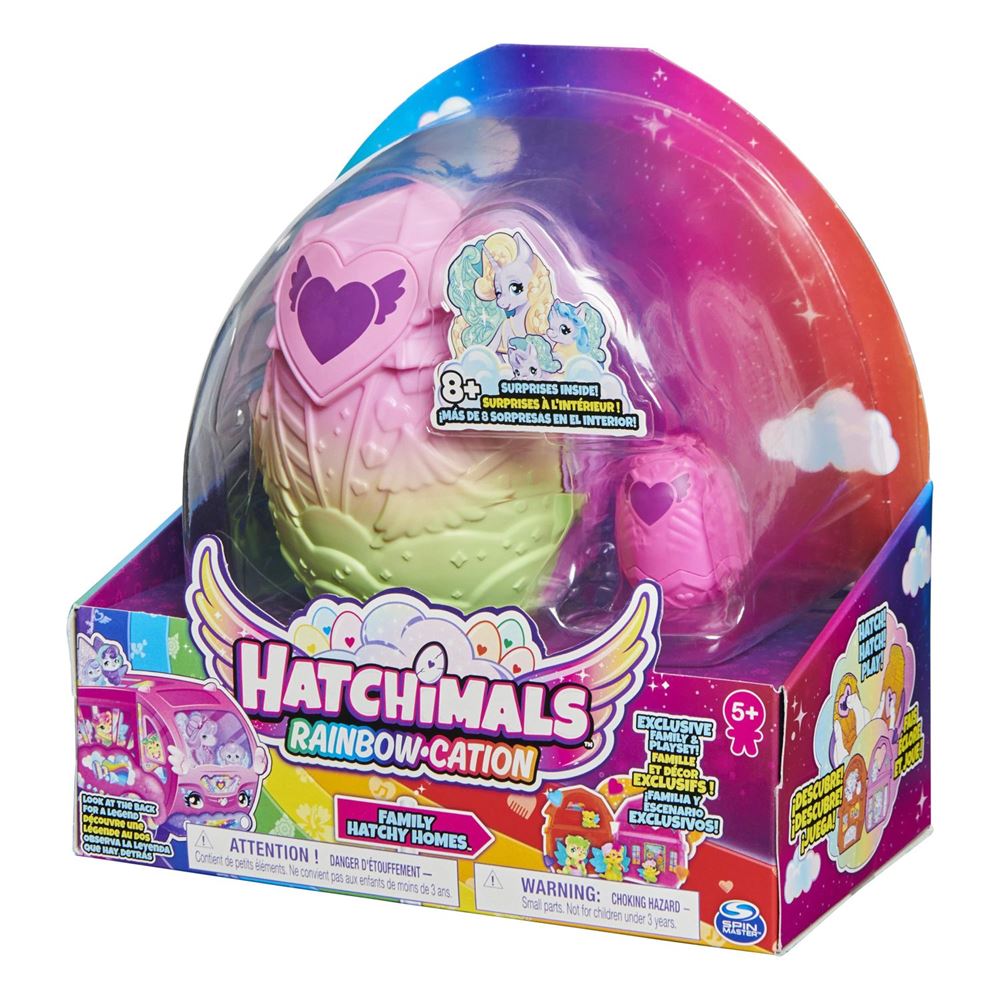 15 sur Playset figurines Hatchimals Maison 4 Famille Surprise Saison