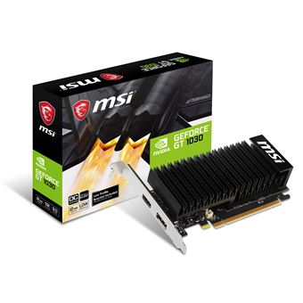 Carte Graphique MSI Nvidia GeForce GT 1030 LP 4G OC - 1