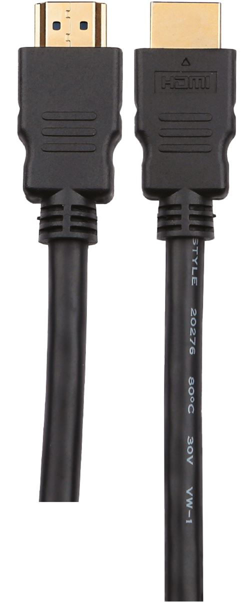 Câble HDMI 4K UHD On Earz Mobile Gear 2 m Noir et or