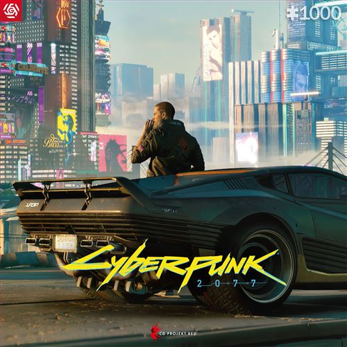 Just For Games Puzzle 1000 Pièces Cyberpunk 2077 Mercenary On The Rise