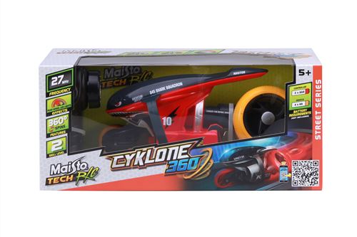 Moto de police radiocommandée Maisto Cyklone Requin