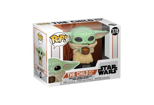 Figurine Funko Pop Star Wars The Mandalorian The Child with Cup État correct - Funko reconditionné disponible sur Fnac