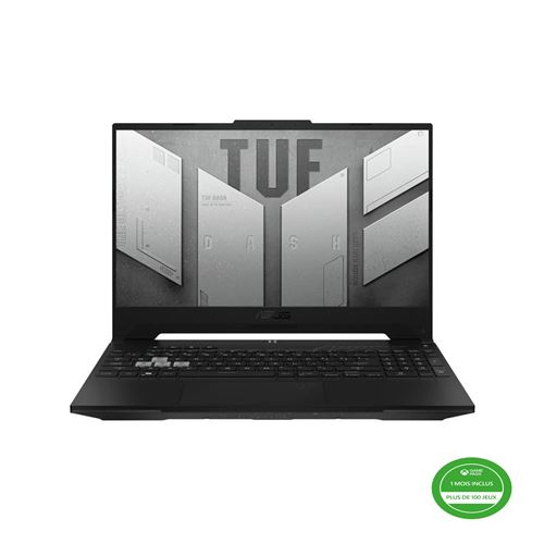 Pc Portable Gaming Asus Tuf Dash F15 Fx517Zr-Hn002W 15.6" Intel Core I7 16 Go Ram 512 Go SSD Noir