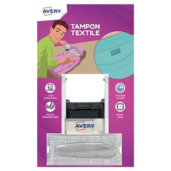 Tampon textile résistant au lavage Avery Dennison