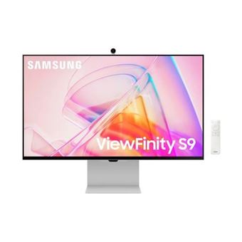 Samsung ViewFinity S9 S27C902PAU - S90PC Series - écran LED - Intelligent - 27" - 5120 x 2880 5K @ 60 Hz - IPS - 600 cd/m² - 1000:1 - 5 ms - Mini DisplayPort, Thunderbolt 4 - haut-parleurs - argent, argent métallisé