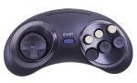 Manette Mega Drive filaire Freaks And Geeks Noir