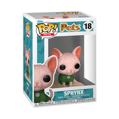 Figurine Funko Pop Pets Sphinx - vue 1