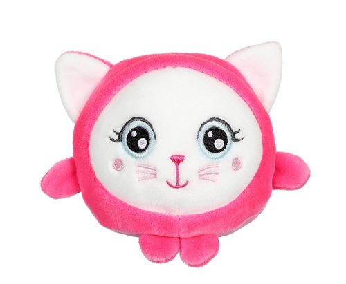 Peluche Gipsy Squishimals Chat Candy 10 cm Rose