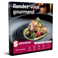 Coffret cadeau SmartBox Rendez-vous gourmand