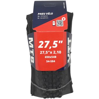 Couverture Pneu VTT 27.5 X 2.10 (54-584) Deestone - Pneu Rigide Tassellé Pour Vélo