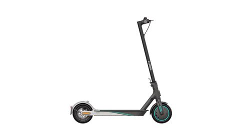 Elektrische step met massieve banden  : Mobiliteit, geëlektrificeerd