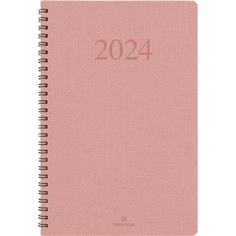 Agenda civil semainier Oberthur 2024 25 Wire’O FSC Galway Rose