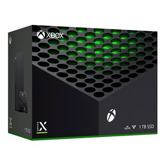 Microsoft Xbox Series X - Console de jeux - 8K - HDR - 1 To SSD