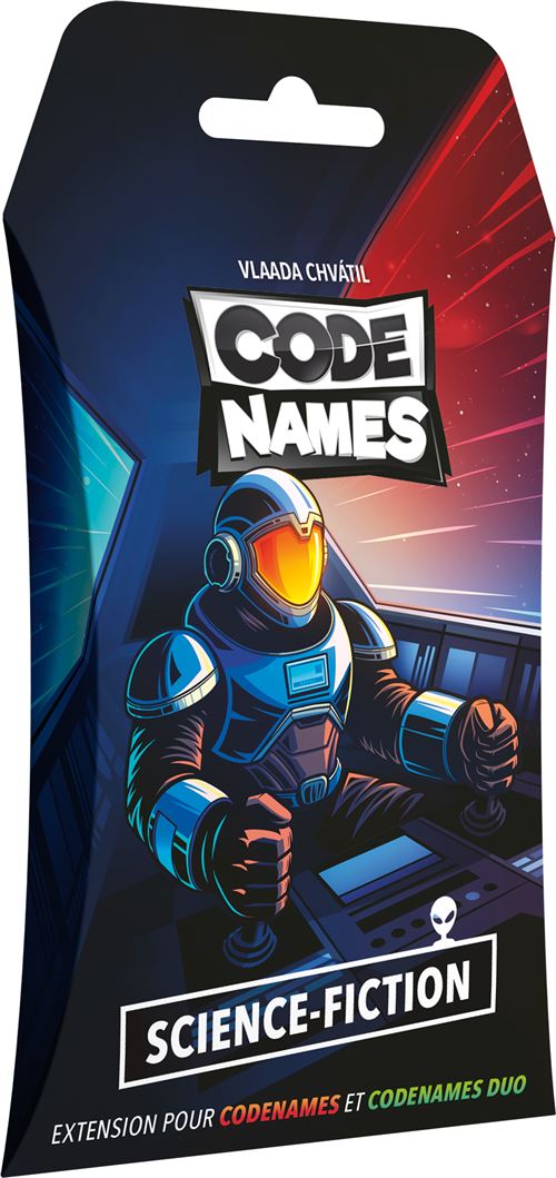 Iello Multicolore Jeu D'ambiance Extension Codenames Science-Fiction