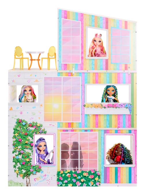 Rainbow High Multicolore Maison De Poupée Color & Play House
